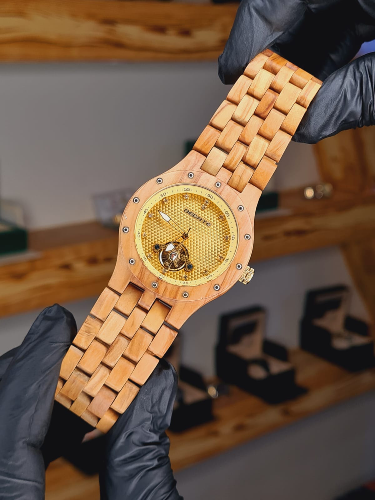 BEDATE Premium Wooden Men's Watch