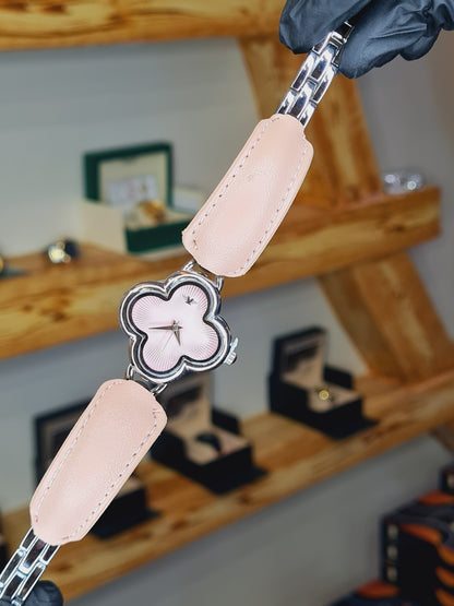 Luxury Women's Flower Shape Watch