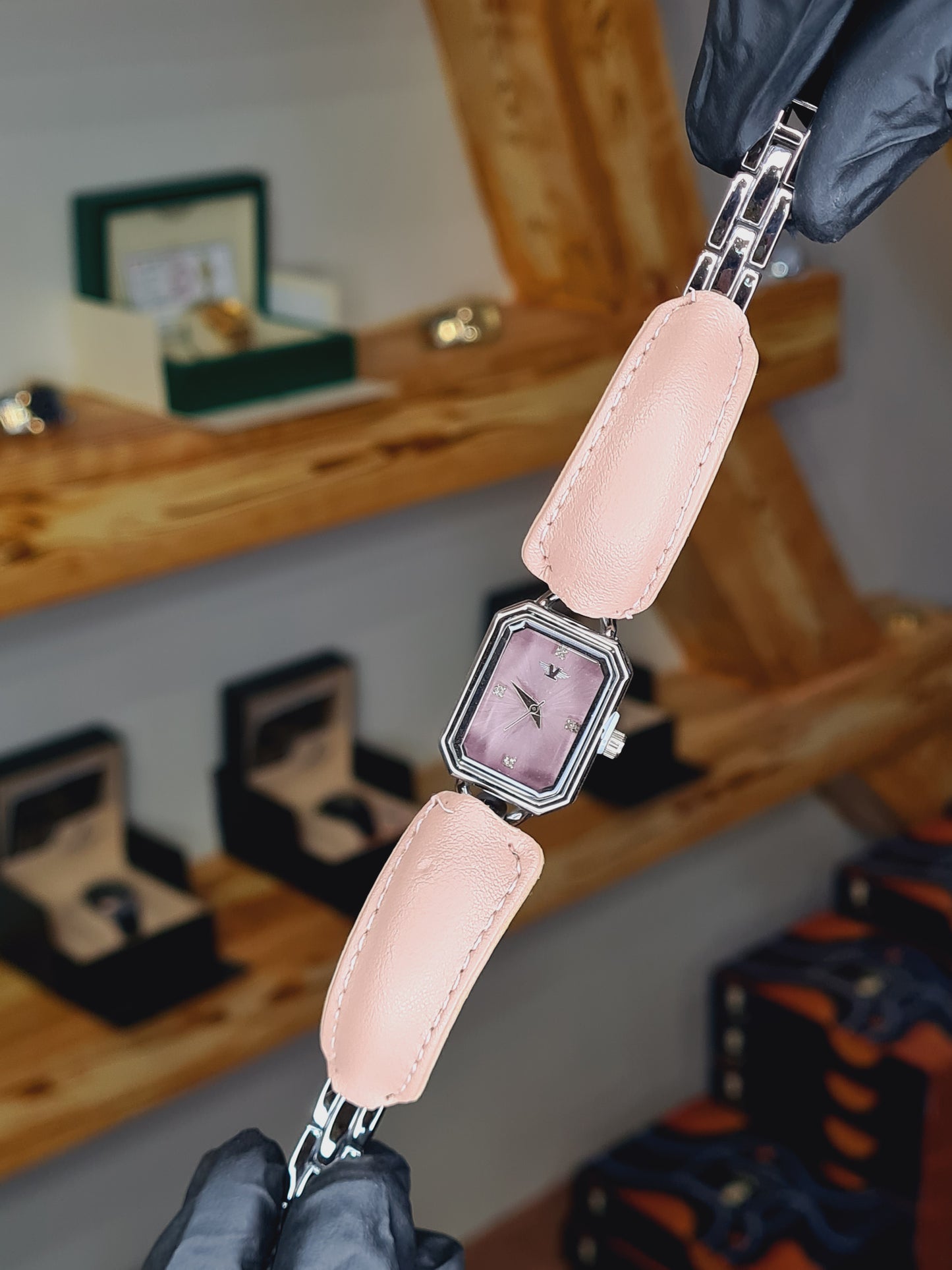 Luxury Octagon Dial Ladies Watch